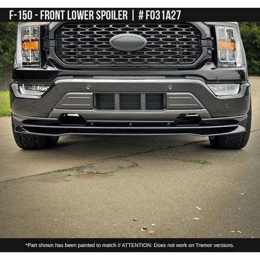 AIR DESIGN FRONT LOWER SPOILER FORD F150 21-26