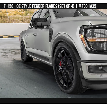 AIR DESIGN FENDER FLARE SET OE STYLE FORD F150 24-PRESENT