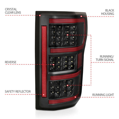 ANZO FORD F-150 18-20 FULL LED TAIL LIGHTS