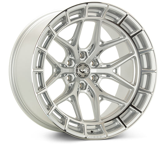 VOSSEN HFX-1 24X10 6X135 +35 OFFSET FORD F150 04-26 SILVER POLISHED