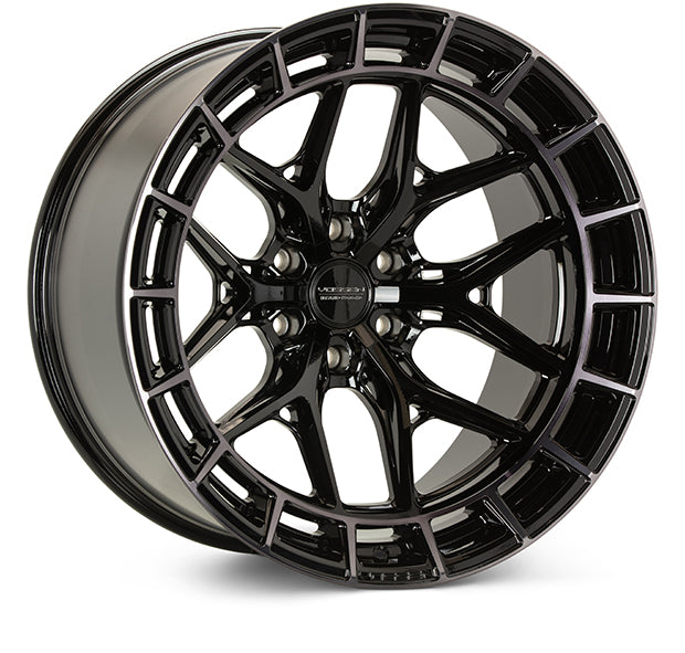 VOSSEN HFX-1 22X12 6X135 -44 OFFSET FORD F150 04-26 TINTED GLOSS BLACK