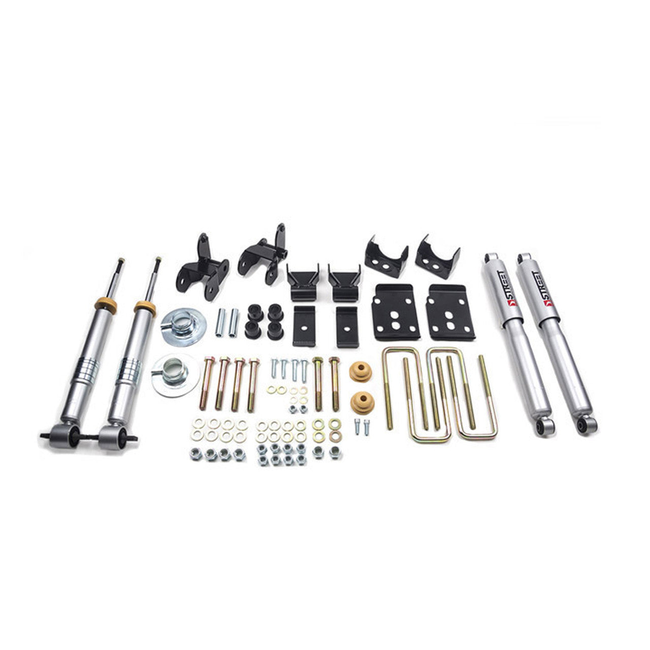 BELLTECH LOWERING KIT W/ STREET PERFORMANCE SHOCKS - 1001SP - 15-20 ALL CABS 2WD/4WD