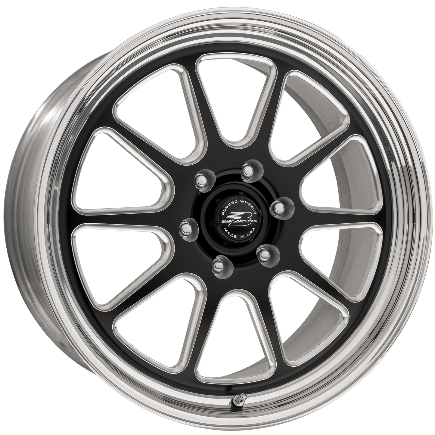 BILLET SPECIALTIES MALIBU LT 22X10 6X135 +35 OFFSET BLACK W/ POLISHED FACE