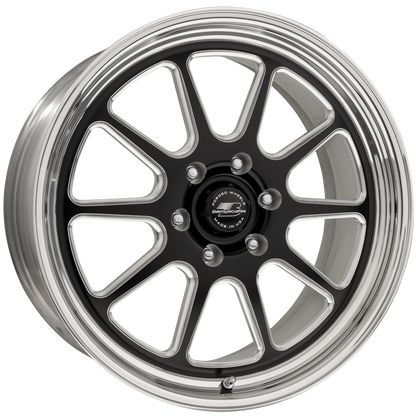 BILLET SPECIALTIES MALIBU LT 22X10 6X135 +35 OFFSET BLACK W/ POLISHED FACE