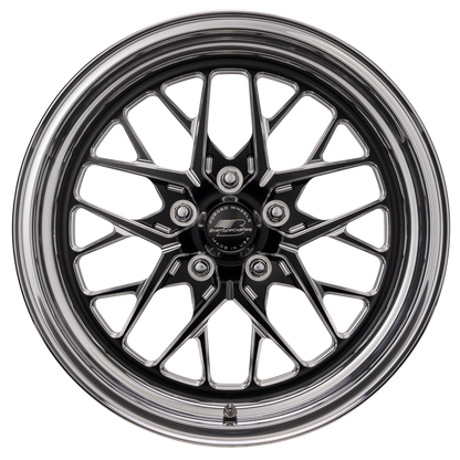 BILLET SPECIALTIES REDLINE LT 22X10 6X135 +35 OFFSET BLACK W/ POLISHED FACE