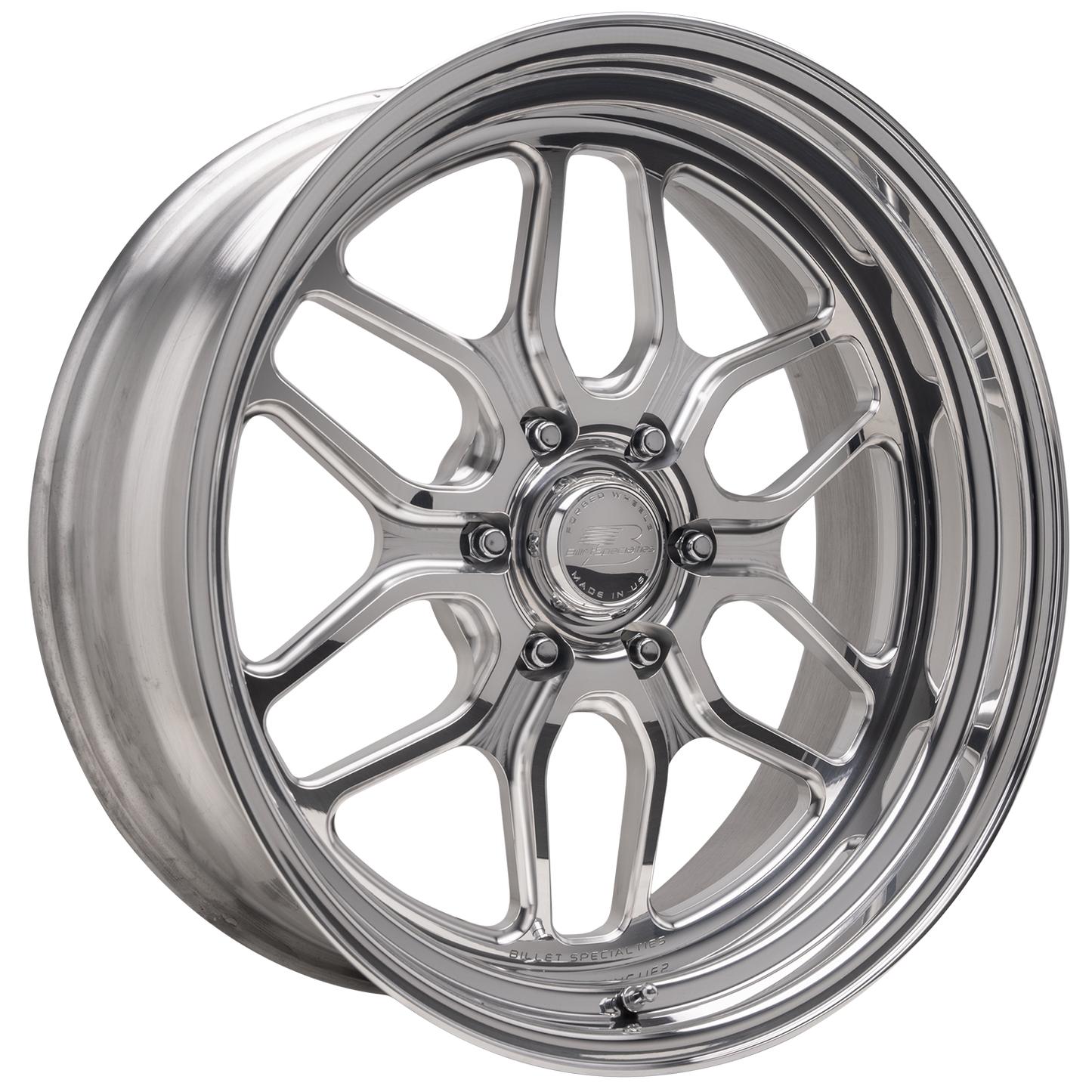 BILLET SPECIALTIES WIN LITE LT 22X10 6X135 +35 OFFSET POLISHED