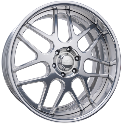BILLET SPECIALTIES TEC 7 22X10 6X135 +35 OFFSET POLISHED
