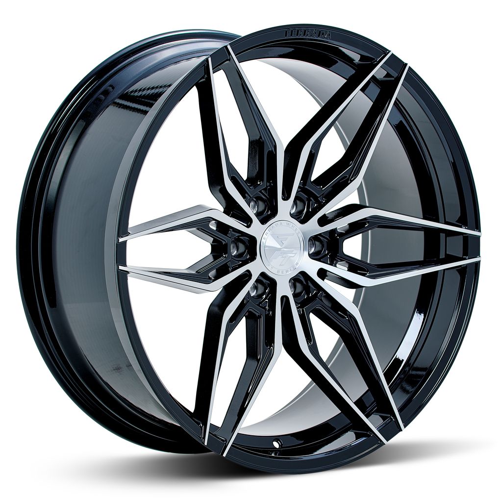 FERRADA WHEELS FT5 22X9.5 6X135 FORD F150 04-26 MACHINE BLACK