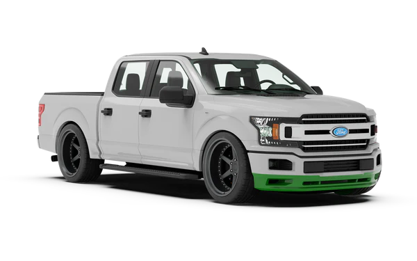 CLINCHED FLARES FRONT VALANCE FORD F150 15-20