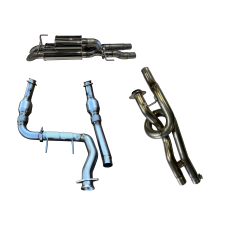 SPD PERFORMANCE DUAL EQUAL LENGHT PRE AXLE DUMP PERFORMANCE EXHAUST KIT FORD F150 15-20