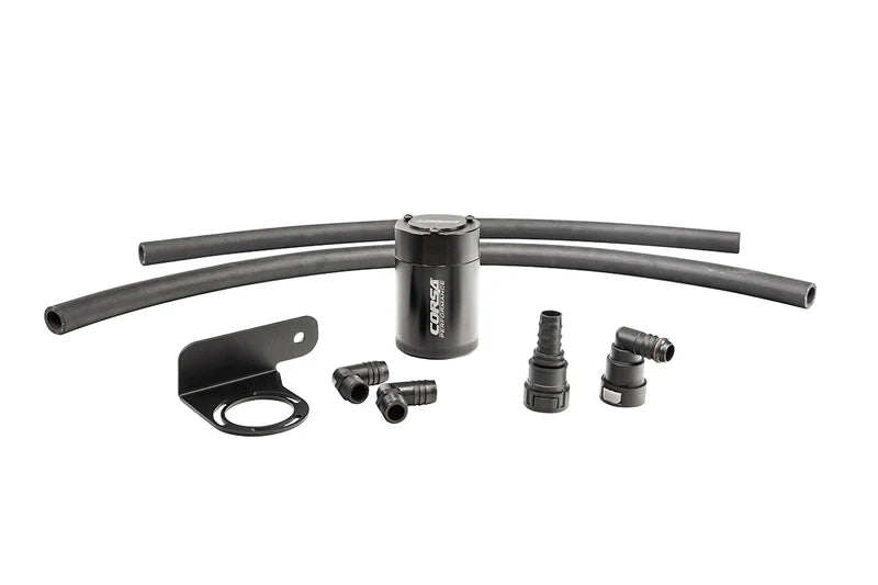 CORSA PERFORMANCE ALUMINUM OIL CATCH CAN W/ BRACKET FORD F150 15-24