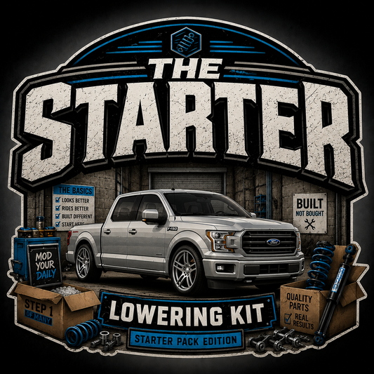 OWL LOWERING KIT "THE STARTER" 2"/4.5" FORD F150 21-26 2WD