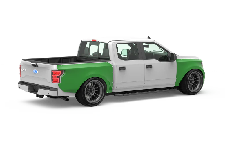 CLINCHED FLARES WIDEBODY KIT FORD F150 15-17