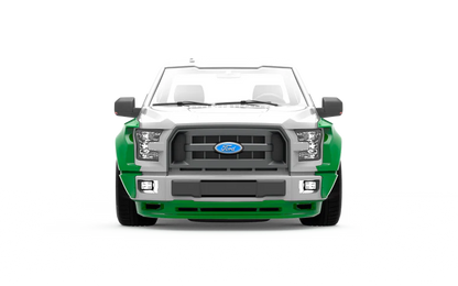 CLINCHED FLARES FRONT VALANCE FORD F150 15-17