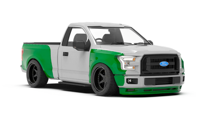 CLINCHED FLARES WIDEBODY KIT FORD F150 15-17