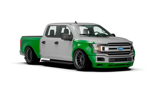 CLINCHED FLARES WIDEBODY KIT FORD F150 18-20