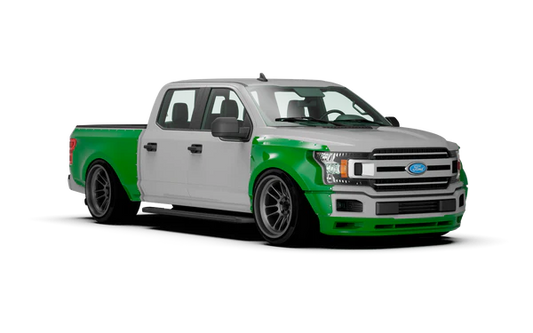 CLINCHED FLARES WIDEBODY KIT FORD F150 18-20