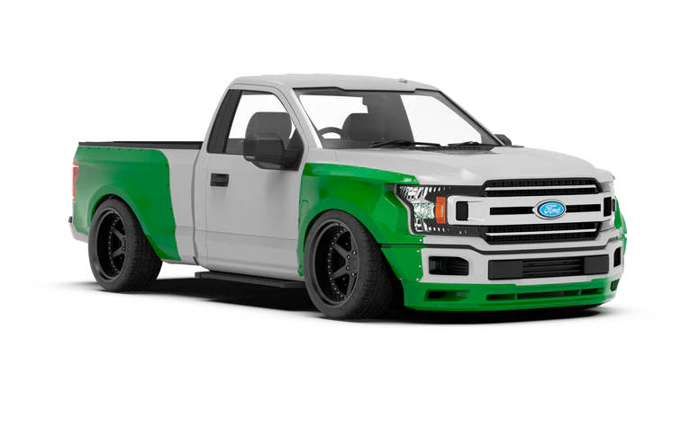 CLINCHED FLARES WIDEBODY KIT FORD F150 18-20