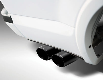 ROUSH PERFORMANCE SIDE EXIT CAT BACK ACTIVE READY EXHAUST BLACK TIP FORD F150 21-26 V8 5.0L