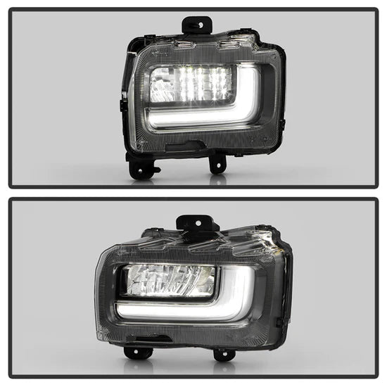 SPYDER OEM STYLE FULL LED FOG LIGHTS FORD F150 24-26