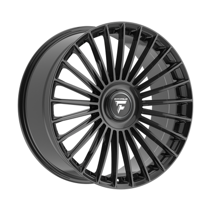 FITTIPALDI WHEELS FS370 22X9.5 6X135 +25 OFFSET GLOSS BLACK FORD F150 04-26