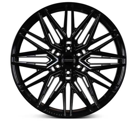 VOSSEN HF6-5 26X10 6X135 +35 OFFSET FORD F150 04-26 GLOSS BLACK