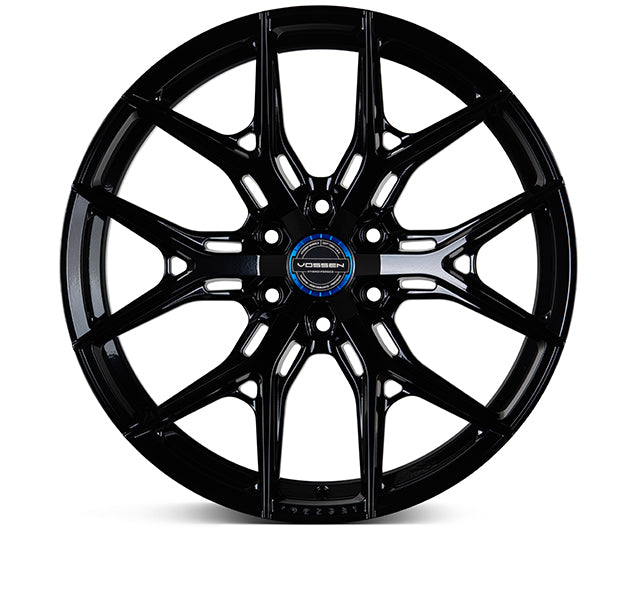 VOSSEN HF6-4 24X10 6X135 +35 OFFSET FORD F150 04-26 GLOSS BLACK
