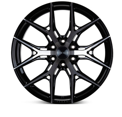 VOSSEN HF6-4 20X9.5 6X135 +15 OFFSET FORD F150 04-26 GLOSS BLACK