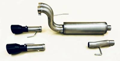 GIBSON EXHAUST 24-25 Ford F150 5.0L Pickup, Black Elite Dual Split, Cat- Back Performance Exhaust #69226B
