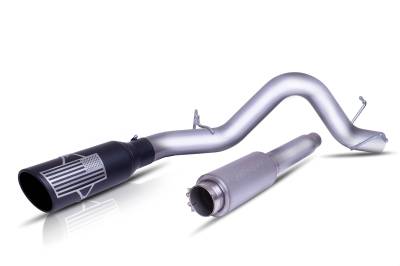 GIBSON EXHAUST 15-20 Ford F150 2.7L-3.5L-5.0L, Patriot Series Single Stainless Cat-Back Performance Exhaust #70-0010