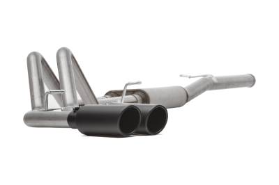 GIBSON EXHAUST 15-20 Ford F150 2.7L-3.5L-5.0L, Black Elite Dual Sport, Cat-Back Performance Exhaust #69221B