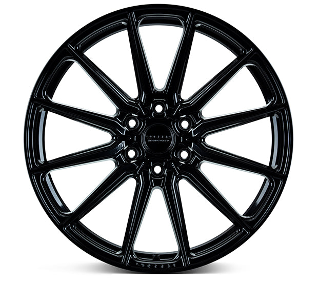 VOSSEN HF6-1 24X10 6X135 +35 OFFSET FORD F150 04-26 GLOSS BLACK