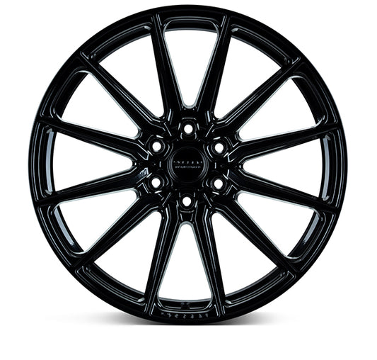 VOSSEN HF6-1 24X10 6X135 +35 OFFSET FORD F150 04-26 GLOSS BLACK