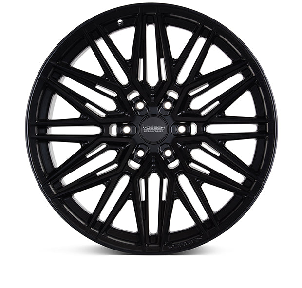 VOSSEN HF6-5 26X10 6X135 +35 OFFSET FORD F150 04-26 SATIN BLACK