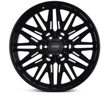 VOSSEN HF6-5 26X10 6X135 +35 OFFSET FORD F150 04-26 SATIN BLACK