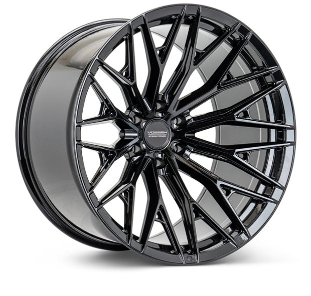 VOSSEN HFX-6 24X10 6X135 +35 OFFSET FORD F150 04-26 GLOSS BLACK