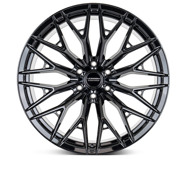 VOSSEN HFX-6 24X10 6X135 +35 OFFSET FORD F150 04-26 GLOSS BLACK