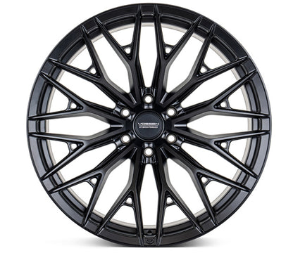 VOSSEN HFX-6 22X9.5 6X135 +30 OFFSET FORD F150 04-26 SATIN BLACK