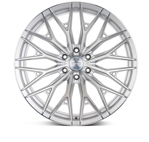 VOSSEN HFX-6 22X9.5 6X135 +30 OFFSET FORD F150 04-26 SILVER POLISHED