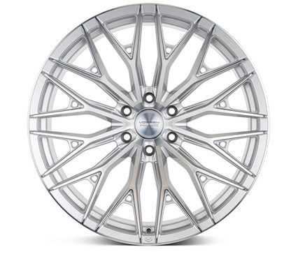 VOSSEN HFX-6 22X9.5 6X135 +30 OFFSET FORD F150 04-26 SILVER POLISHED