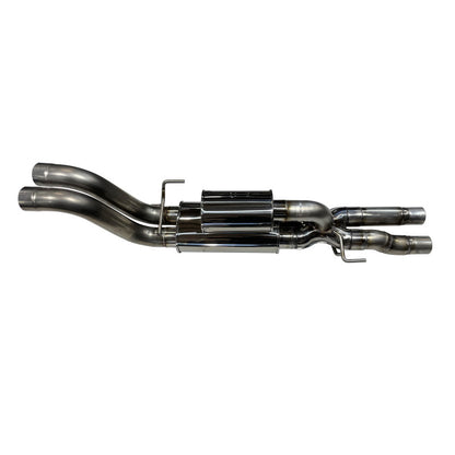 SPD PERFORMANCE DUAL EQUAL LENGHT PRE AXLE DUMP PERFORMANCE EXHAUST KIT FORD F150 15-20