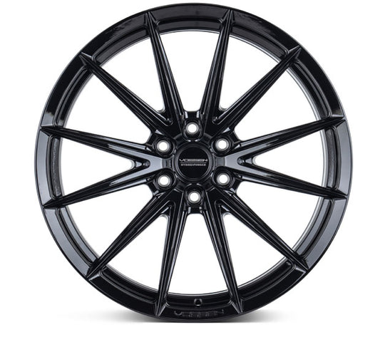 VOSSEN HFX-2 22X12 6X135 -44 OFFSET FORD F150 04-26 GLOSS BLACK