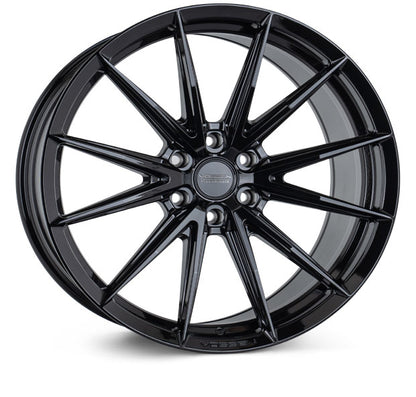 VOSSEN HFX-2 22X12 6X135 -44 OFFSET FORD F150 04-26 GLOSS BLACK