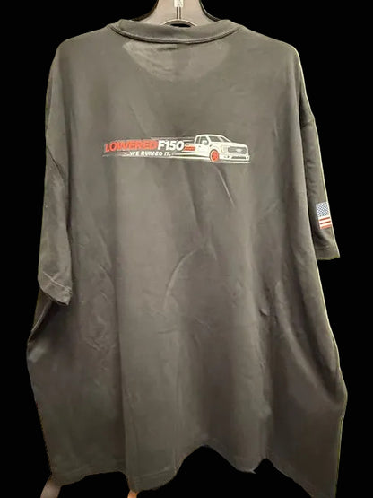 LOWEREDF150 14TH GEN BLACK T-SHIRT AND KEYCHAIN BUNDLE