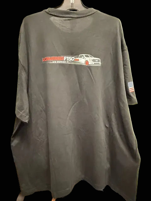 LOWEREDF150 14TH GEN BLACK T-SHIRT AND KEYCHAIN BUNDLE