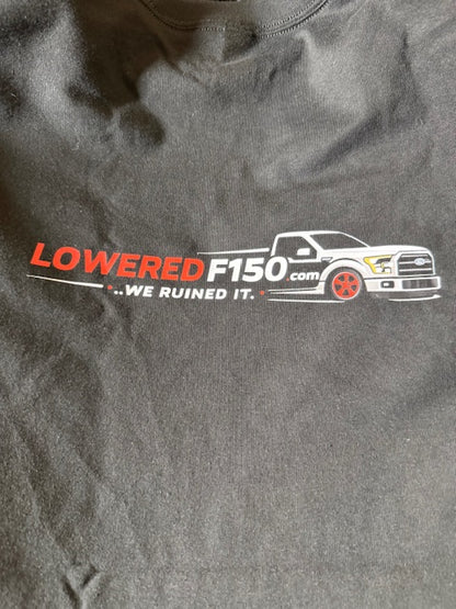 LOWEREDF150 13TH GEN BLACK T-SHIRT AND KEYCHAIN BUNDLE