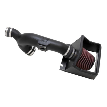 K&N FILTERS COLD AIR INTAKE HIGH FLOW ROTO MOLD TUBE FORD F150 11-14 3.5L