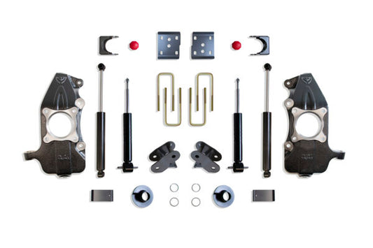 MAXTRAC 2021-2025 F-150 2WD / 4WD 3″/5″ LOWERING KIT