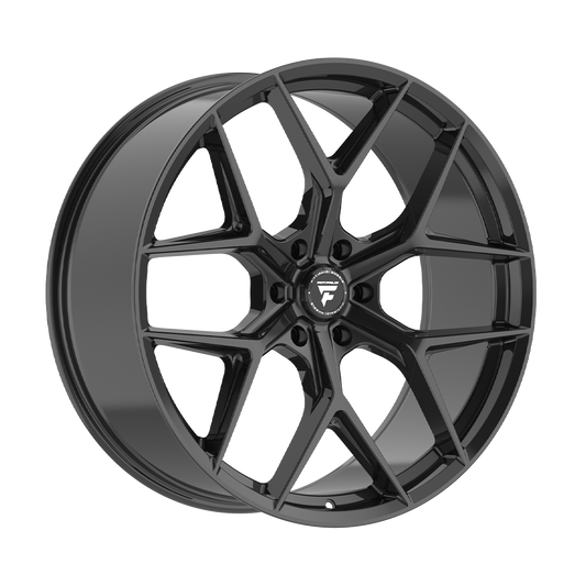 FITTIPALDI WHEELS FS374 26X10 6X135 +30 OFFSET GLOSS BLACK FORD F150 04-26