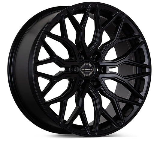 VOSSEN HF6-3 24X10 6X135 +25 OFFSET FORD F150 04-26 SATIN BLACK